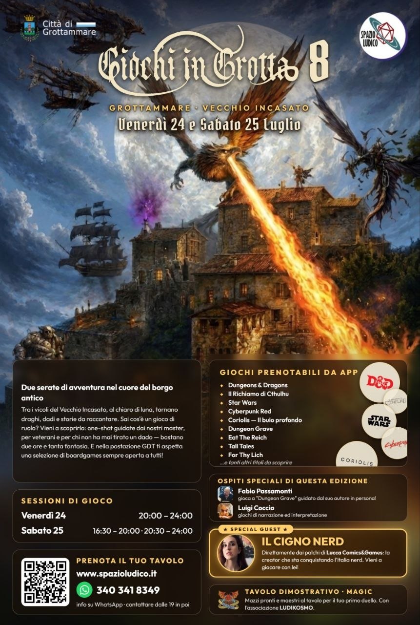 Locandina di Giochi in Grotta 8 – Grottammare, Vecchio Incasato